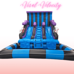 Viral20Velocity2 1744468162 Viral Velocity 18 ft. Dual Lane Wet/Dry Waterslide